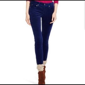 Polo Ralph Lauren Corduroy Pants Zip Ankles